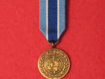 MINIATURE UNITED NATIONS KOSOVO MEDAL UNMIK MEDAL