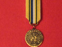 MINIATURE UNITED NATIONS SUDAN MEDAL IMAT MEDAL