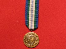 MINIATURE UNITED NATIONS GEORGIA MEDAL UNOMIG MEDAL