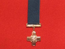 MINIATURE GEORGE CROSS MEDAL GC 