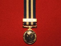 MINIATURE EGYPT MEDAL 1882 1889 WITH SUAKIN 1885 CLASP MEDAL QV QUEEN VICTORIA