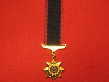 MINIATURE INDIAN ORDER OF MERIT MILITARY MEDAL